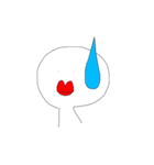赤リップちゃん（個別スタンプ：17）