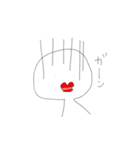 赤リップちゃん（個別スタンプ：23）