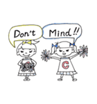 ぽっちゃりキャリー、チアリーダーへの道！（個別スタンプ：3）