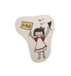おかっぱ文庫堂（個別スタンプ：2）