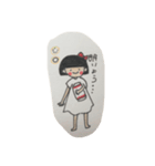 おかっぱ文庫堂（個別スタンプ：6）