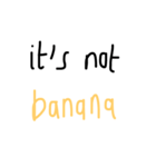 'BA-NA-NA'（個別スタンプ：3）
