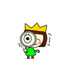 おかっぱプリンセス（個別スタンプ：7）