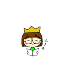 おかっぱプリンセス（個別スタンプ：12）