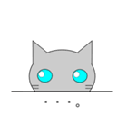 こけし風ねこ（個別スタンプ：9）