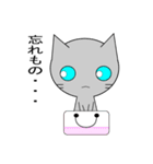 こけし風ねこ（個別スタンプ：19）