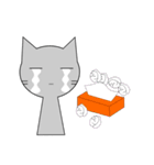 こけし風ねこ（個別スタンプ：23）