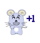 Purple baby rat（個別スタンプ：6）
