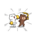 Raikuma ＆ Pusaki 2（個別スタンプ：4）