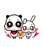 Panda＆friend（個別スタンプ：6）