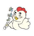 ニワトリ七変化（個別スタンプ：1）