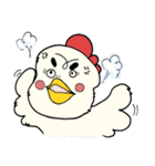 ニワトリ七変化（個別スタンプ：13）