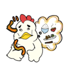ニワトリ七変化（個別スタンプ：17）