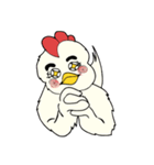 ニワトリ七変化（個別スタンプ：27）