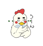 ニワトリ七変化（個別スタンプ：36）