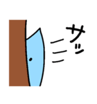 あおいねこ（個別スタンプ：14）