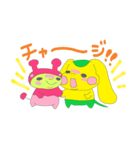 Alien Pink＆Yellow（個別スタンプ：31）