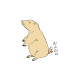 くまとぷれーりーどっぐ（個別スタンプ：1）