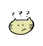 ゆるゆる猫と野菜のスタンプ（個別スタンプ：3）