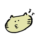 ゆるゆる猫と野菜のスタンプ（個別スタンプ：10）