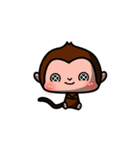 Button Monkey（個別スタンプ：8）