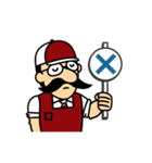 ビルドおじさん（個別スタンプ：24）