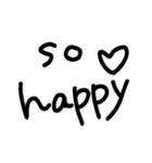 シンプルな英語 (手書き)（個別スタンプ：12）