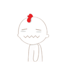 chicken lazy（個別スタンプ：16）