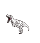動くT-rex（個別スタンプ：21）