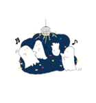 chilling ghosts（個別スタンプ：21）