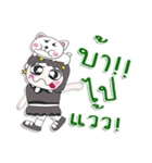 ^_^！！ My name is Rak.. Dog..（個別スタンプ：28）