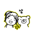 色が運ぶ言葉vol.001【イエロー】（個別スタンプ：3）