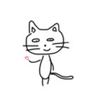 ネコくん ねこじゃらし（個別スタンプ：3）