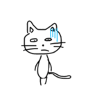 ネコくん ねこじゃらし（個別スタンプ：6）