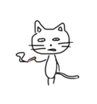 ネコくん ねこじゃらし（個別スタンプ：7）