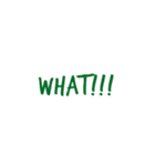 What Say（個別スタンプ：3）