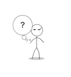 毎日使える意外と可愛い棒人間（個別スタンプ：15）