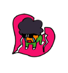 Curly Q brother2（個別スタンプ：5）
