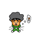 Curly Q brother2（個別スタンプ：12）