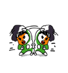 Curly Q brother2（個別スタンプ：19）
