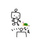 無表情ロボットくん 2（個別スタンプ：2）