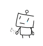 無表情ロボットくん 2（個別スタンプ：6）