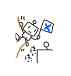 無表情ロボットくん 2（個別スタンプ：16）