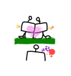 無表情ロボットくん 2（個別スタンプ：37）