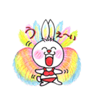 虹耳うさぎ（個別スタンプ：10）