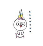 虹耳うさぎ（個別スタンプ：31）