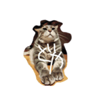 ふてくされキャット（個別スタンプ：6）