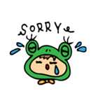 かえるんる（個別スタンプ：3）
