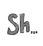 shaking words（個別スタンプ：8）