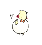 ひつじのもここ（個別スタンプ：3）